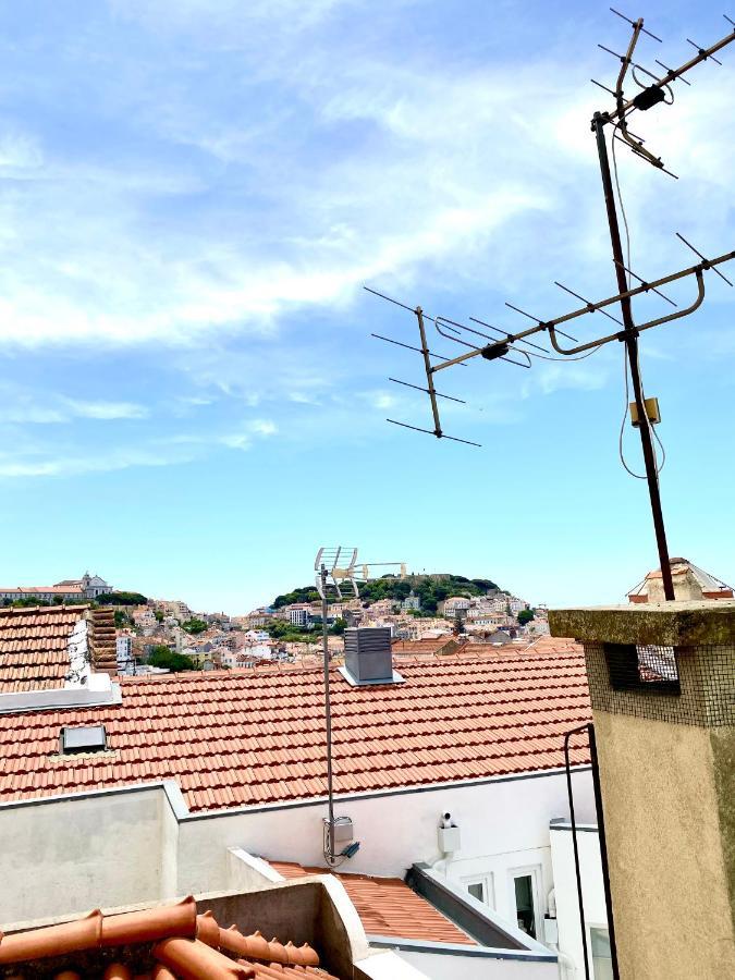20-2 Lisbon Castle View Apartment With French Terrace Dış mekan fotoğraf